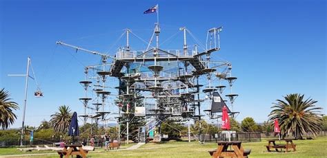 Mega Adventure Park at West Beach .